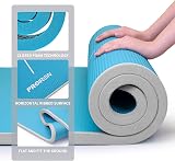 PROIRON Pilates & Yoga Mat Non-Slip Extra Thick 1830mm x 660mm x 10mm Cyan Gray view 4