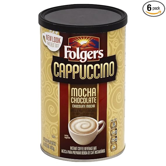 Folgers cappuccino - mocha chocolate (025500068497)