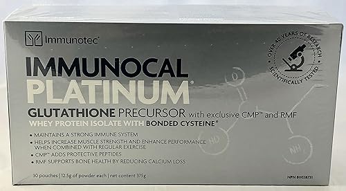 immunocal platinum glutathione precursor 