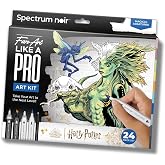 Spectrum Noir Pro Fan Art Set - 24 Piece - Magical Creatures