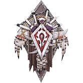 Nemesis Now World of Warcraft Horde Wall Sign 30cm Resin Red Official World of Warcraft Merchandise, Gaming Wall Hanging, Gaming Display Piece, Cast From Finest Resin Hand Painted