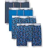 Hanes mens Sport X-temp Performance Boxer Brief 4-pack