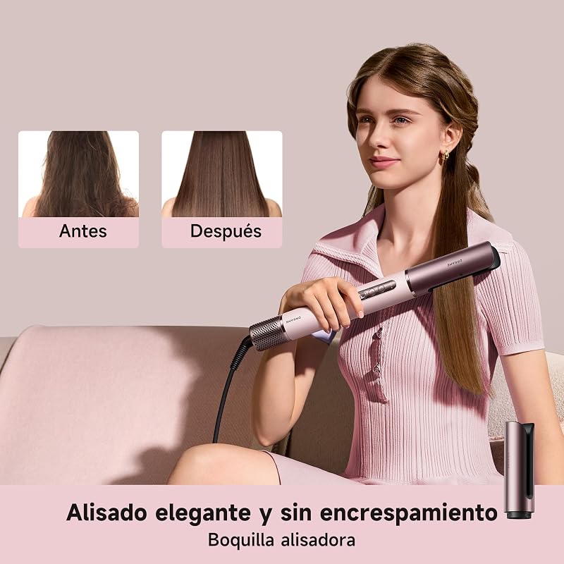AirStyle Era, Moldeador Con Flujo de Aire Profesional 8 en 1