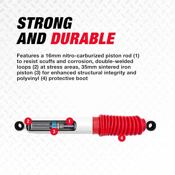 RANCHO RS5000X RS55374 SUSPENSION SHOCK ABSORBER