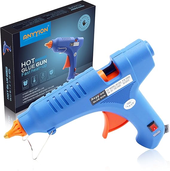 AI 100 Watt Hot Glue Gun with 5 Glue Sticks Industrial High
