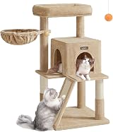 Feandrea Cat Tree Tower Widened Perch Large Cats Camel PCT051K03V1