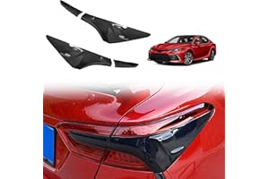 cutim Tail Light Lamp Cover Guard Trim for 2018-2024 Toyota Camry Accessories, Tail Lamp Shell Shade Cover Protect Decorative