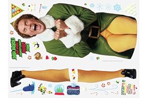RoomMates RMK4339GM Buddy The Elf Giant Peel and Stick Wall Decals