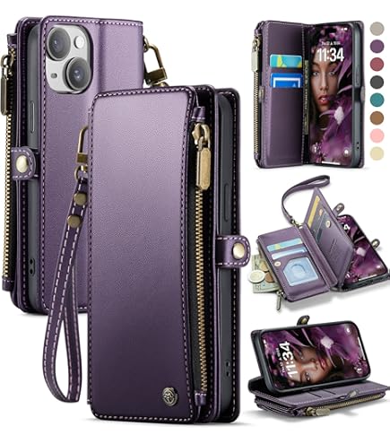 Asuwish Custodia Per IPhone 13 Mini Con Protezione Schermo E Slot Per 3 Carte – Silicone TPU + PC