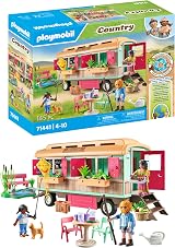 Playmobil 71441 Cosy Train Café with Vegetable Garden 145 pcs 4+