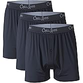 Chill Boys Performance Boxers 3 Pack Men's Underwear Cool Mens Boxers. Moisture Wicking Underwear. Comfortable Boxer Shorts