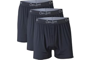 Chill Boys Performance Boxers 3 Pack Men's Underwear Cool Mens Boxers. Moisture Wicking Underwear. Comfortable Boxer Shorts
