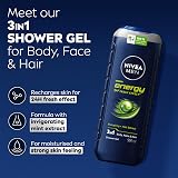 NIVEA MEN Energy Shower Gel 500 ml 3-in-1 Mint Extract Moisturising view 2