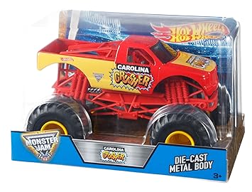 carolina crusher monster truck toy