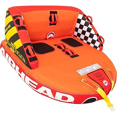 VEVOR Towable Tubes For Boating, 1-3 Riders Inflatable Boat Tubes And