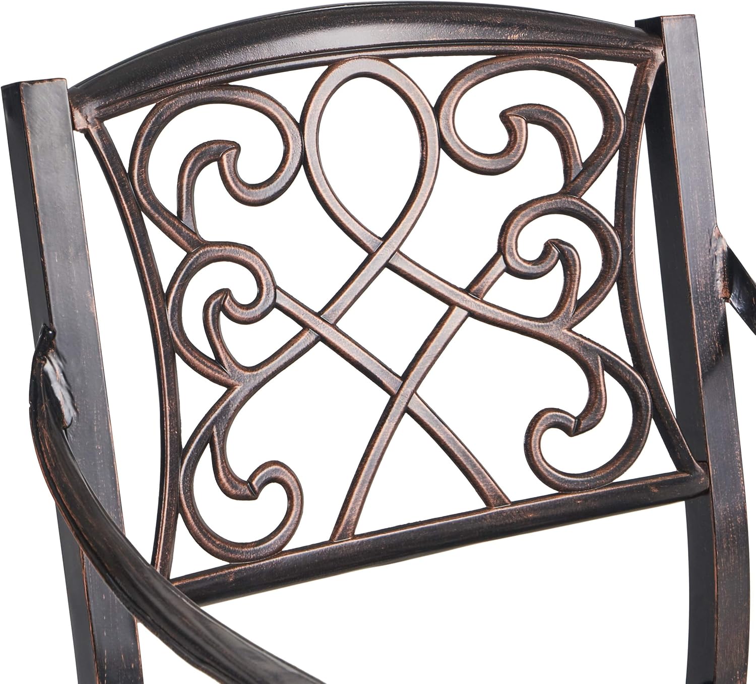 Christopher Knight Home 308839 Irene Outdoor 28" Aluminum Barstool (Set of 2), Copper Finish: Garden & Outdoor