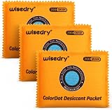 wisedry 200g Rechargeable Silica Gel Desiccant Packs [3 Packs]