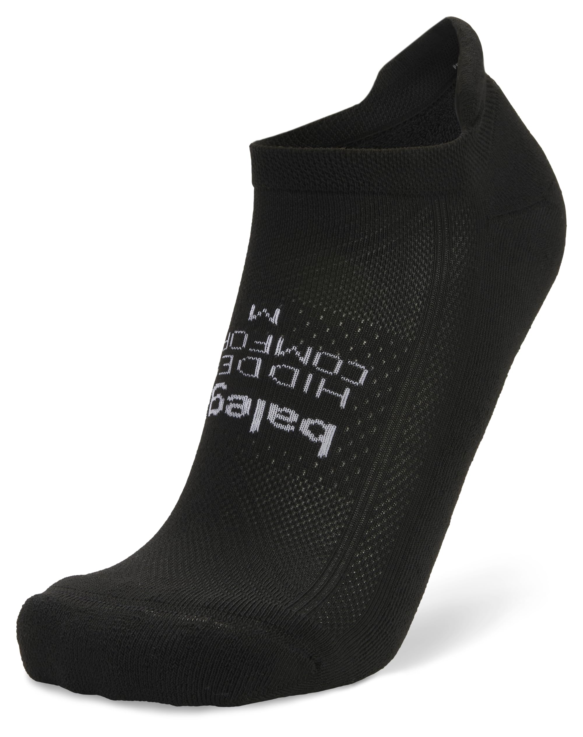 Balega Hidden Comfort No Show Socks, Ultimate Moisture-Wicking Performance, Ergonomic Fit, Cushioned Support, Breathable Design, Ideal for Running and Daily Wear - Charcoal, X-Large (UK Size 11-13)
