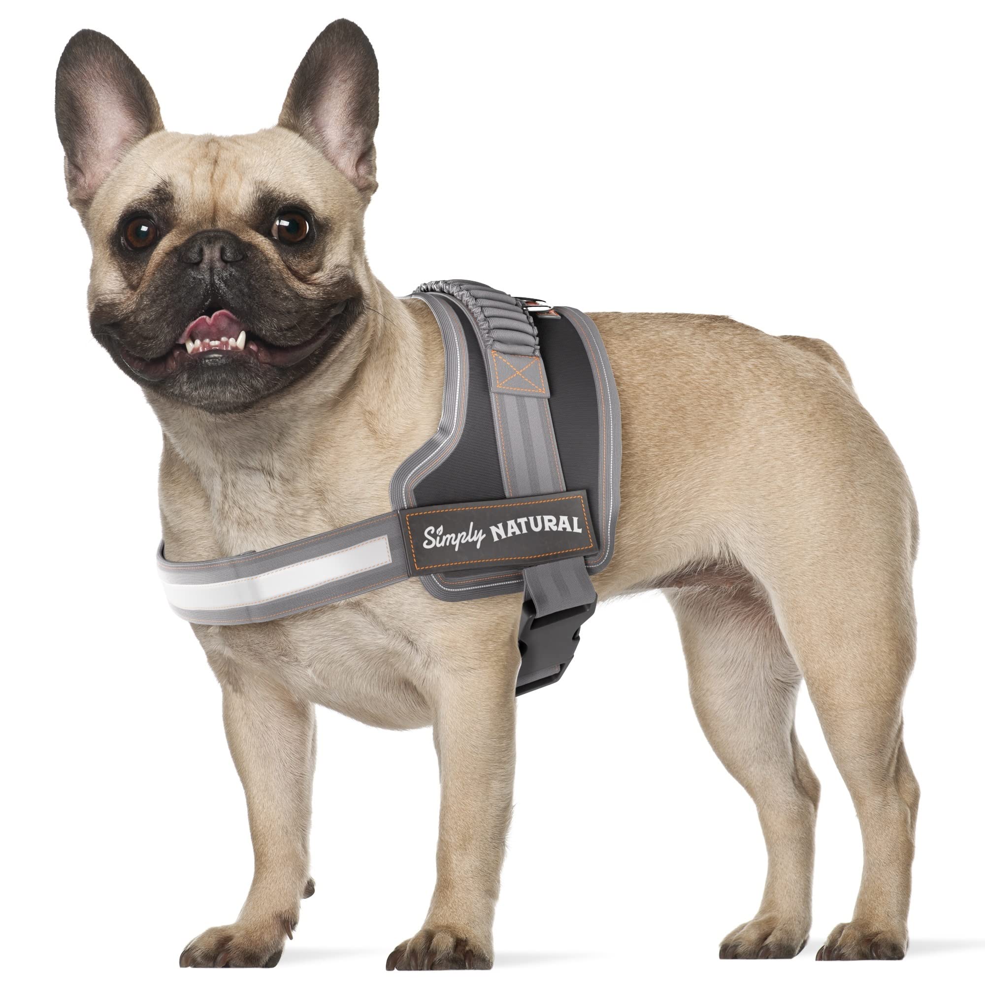 Simply Natural Dog Harness Small Escape Proof Dog Harness with Easy On Closures in a Stronger Super Soft Dog Harness