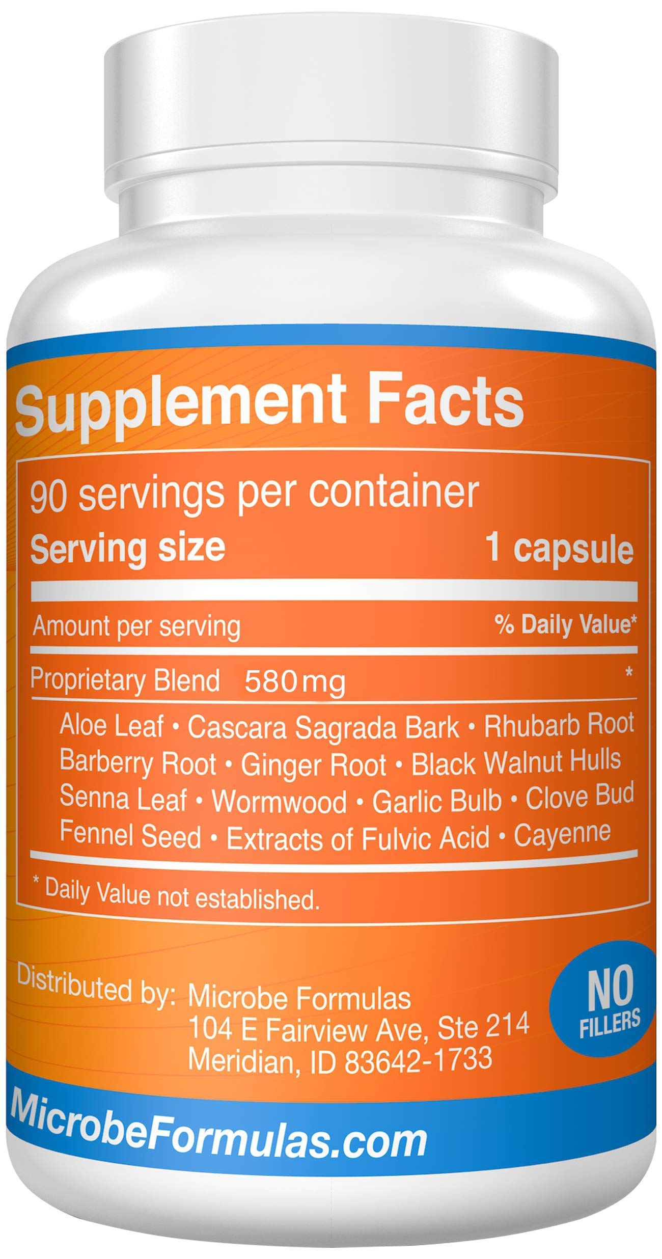 Microbe Formulas Constipation Relief Intestinal Mover 90 Capsules