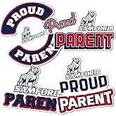 Desert Cactus Samford University Bulldogs Sticker Vinyl Decal Laptop Water Bottle Car Scrapbook (Proud Parent Sheet)