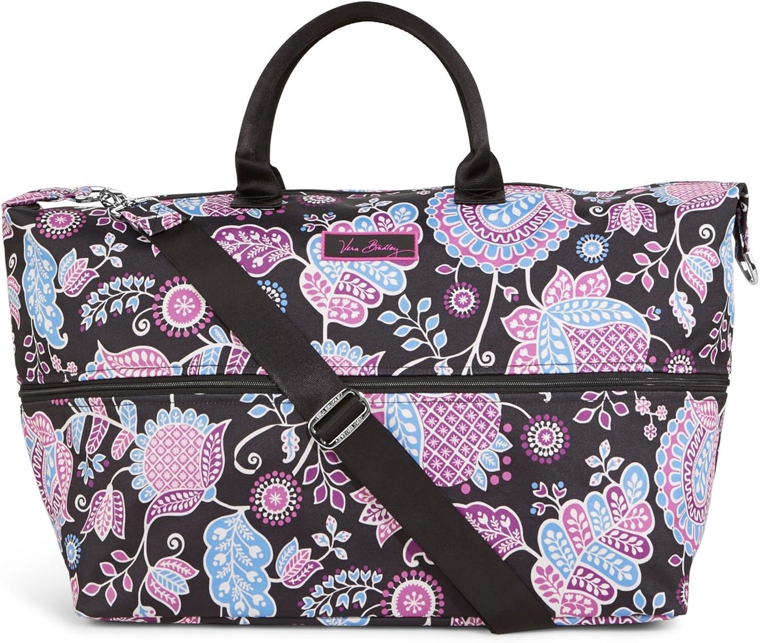 vera bradley lighten up expandable travel bag