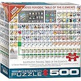 EuroGraphics (EURHR) Illustrated Periodic Table of The Elements 500Piece Puzzle 500Piece Jigsaw Puzzle