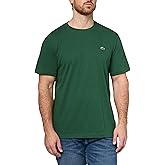 Lacoste Men's Crew Neck Short Sleeve Regular Fit Classic T-Shirt, Green, X-Large