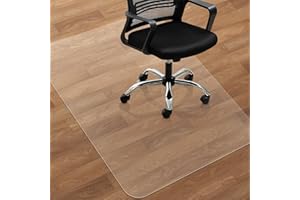 SHAREWIN Office Chair Mat for Hard Wood Floors - 30"x48" Heavy Duty Anti-Slip Hardwood Floor Protector Rug - Easy Clean