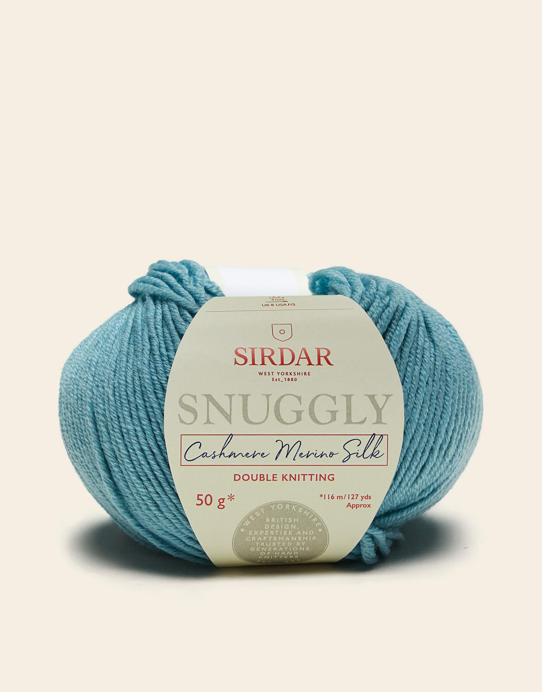 Sirdar Snuggly Cashmere Merino Silk DK Double Knitting, Pied Piper (305), 50g