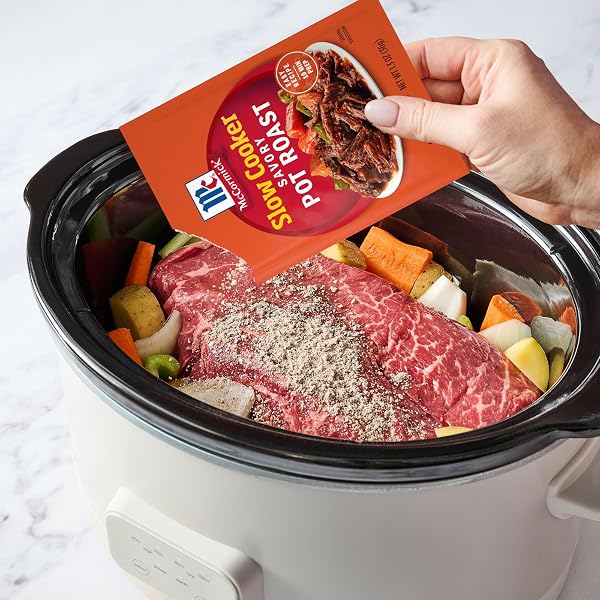 MCCORMICK, SLOW COOKER SAVORY POT ROAST SEASONING MIX, 1.3 OZ (PACK OF 1)