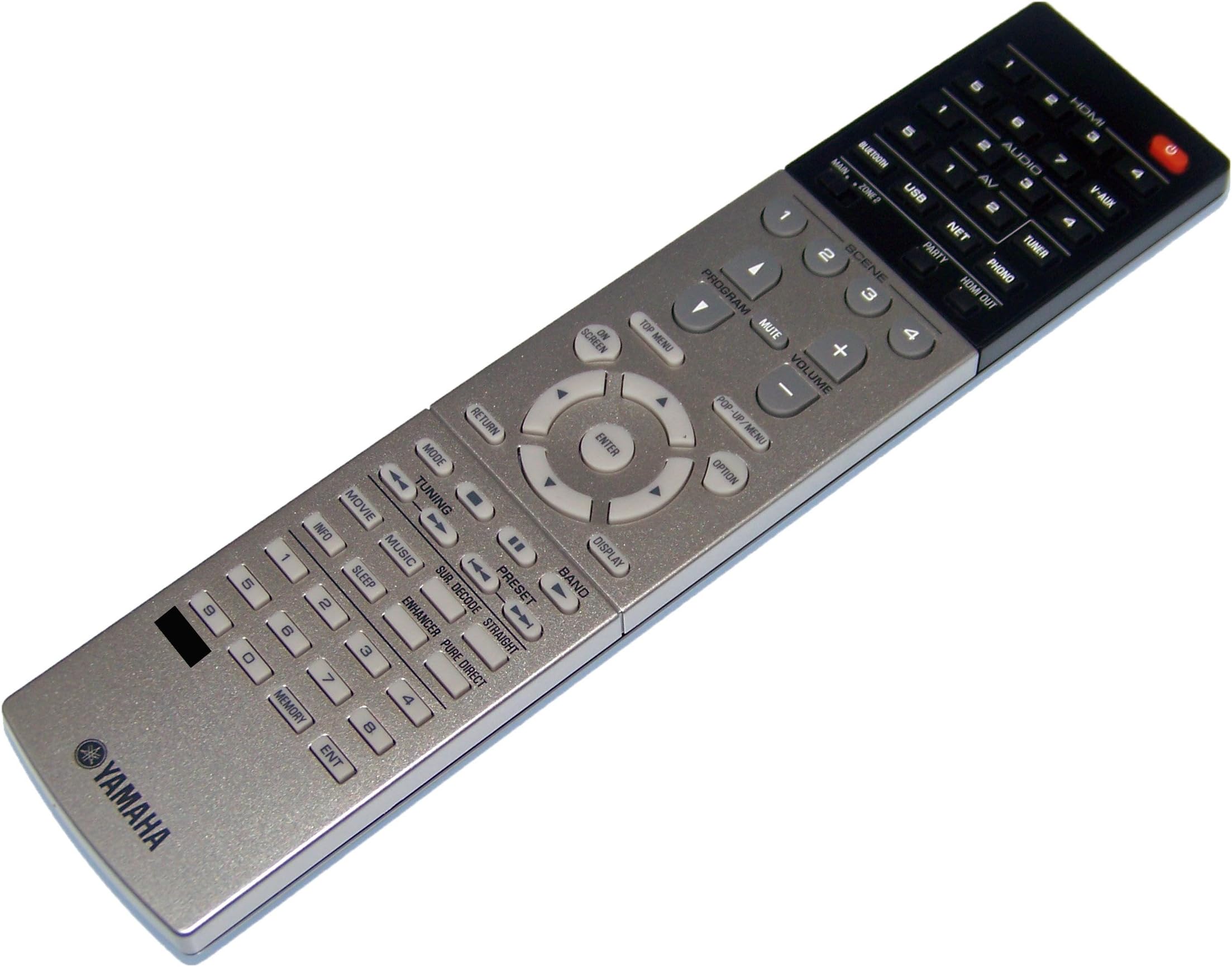 OEM Yamaha Remote Control Originally Shipped with RX-A870, RXA870, RX-A870BL, RXA870BL
