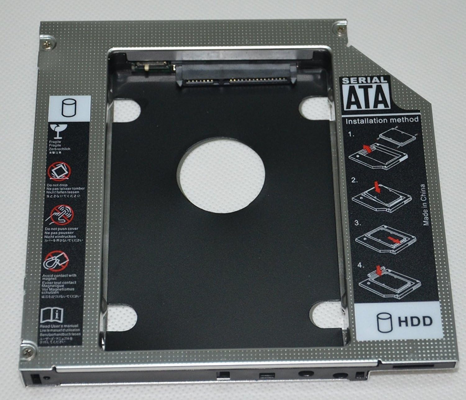 Deyoung 2nd HDD SSD Hard Drive Caddy for Toshiba Satellite