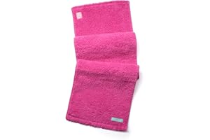 FACESOFT Eco Friendly Gym Towel for Working Out - Soft and Absorbent Cotton Exercise - No Synthetic Microfibers or Plastics - Sweat Towel for Gym, Fitness, Sports, Yoga - Pink - 1 Pc