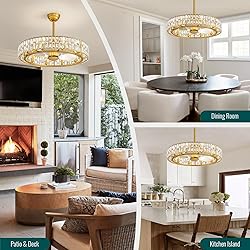 Siljoy 31.5'' Caged Ceiling Fan with Light and