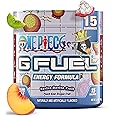 G Fuel ONE Piece Revive-Revive Energy Drink Powder, Pre Workout Caffeine Mix for Gaming, Sugar Free Focus Amino + Antioxidants, 3.7oz (Peach Kiwi Dragon Fruit, 15 Servings)