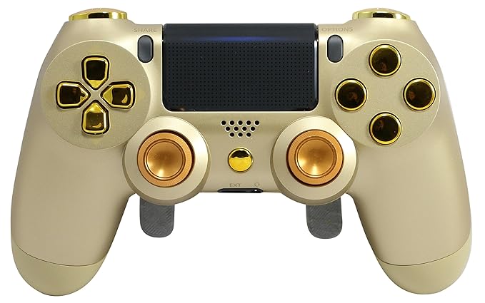 PS4 Elite Controller Verstellbar Paddles, Gold PS4 Controller, GM Master MOD, Trigger Stoppt, MODDING Controller Rapid Fire, 