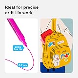 ARTISTRO 15 Acrylic Paint Pens Extra Fine 0.7mm for Rock Painting, view 4