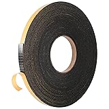 Self Adhesive Foam Tape Weatherstrip 1/2in x 1/16in