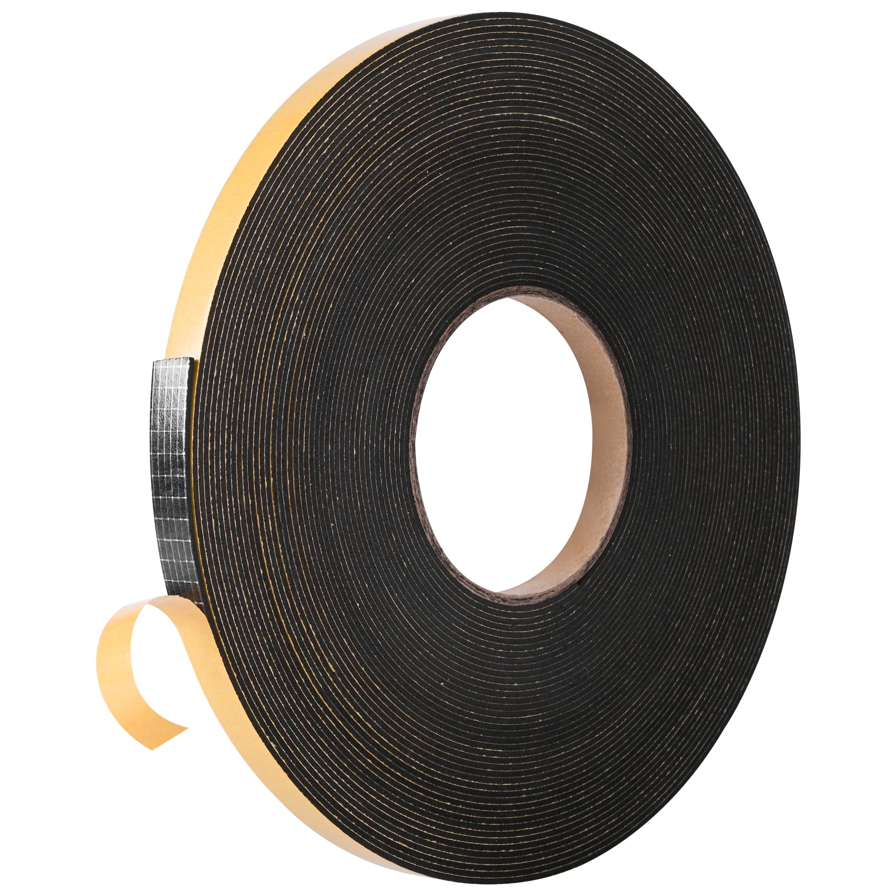 Self Adhesive Foam Tape Weatherstrip 1/2in x 1/16in