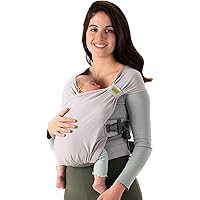 Boba Bliss Hybrid Baby Carrier Newborn to Toddler - 2-in-1 Baby Wrap & Baby Carrier - No-Tie Baby Sling - Certified Hip-Healt