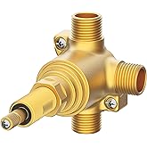 Gerber Single Handle 1/2" 3-Port/2-Outlet Diverter Valve 3 Position Valve (Pause/Individual)