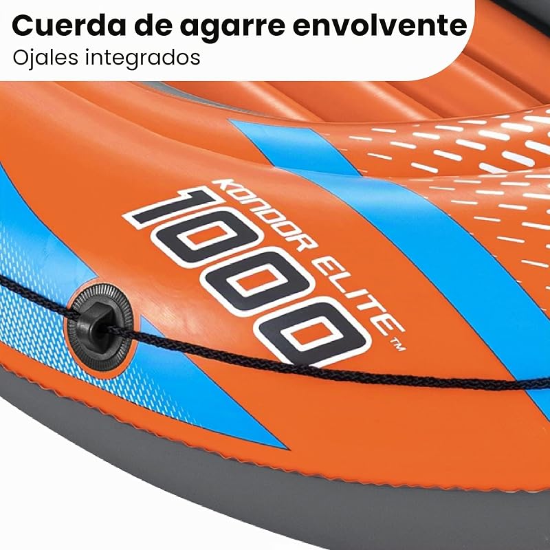 5'4" x 38"/1,62m x 96cm Kondor Elite 1000 Raft