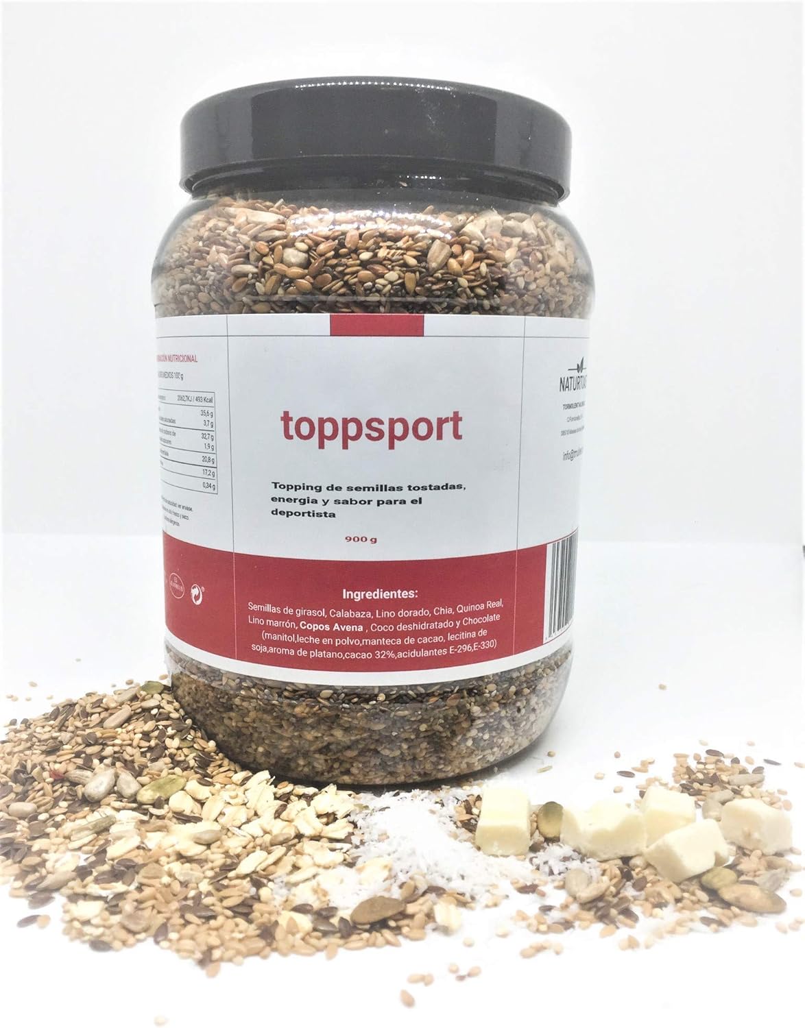 Semillas Saludables Tostadas Muesli TOPPSPORT: Amazon.es: Alimentación y bebidas