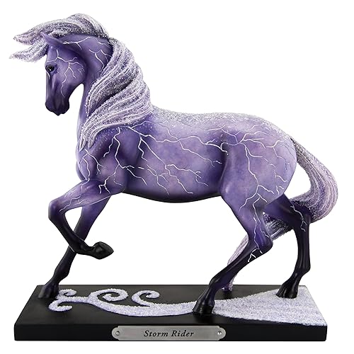 Enesco Trail of Painted Ponies Spirit 置物 7.28インチ マルチカラー並行輸入品