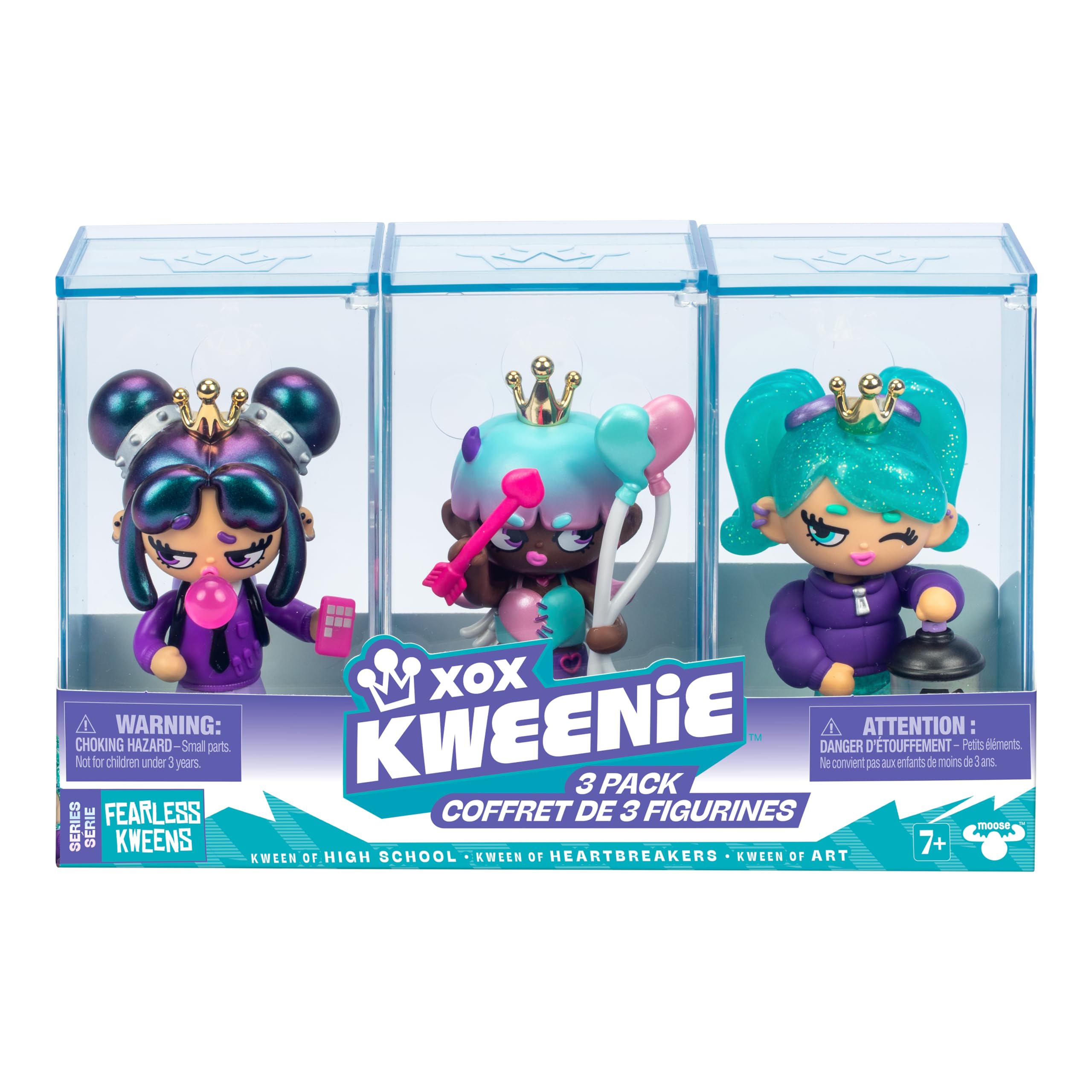 Xox Kweenie Fearless Kweens Series Premium Figurine and Display Case