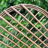 Selections Willow Garden Trellis with Curved Top 120x45cm Pack of 3 view 6
