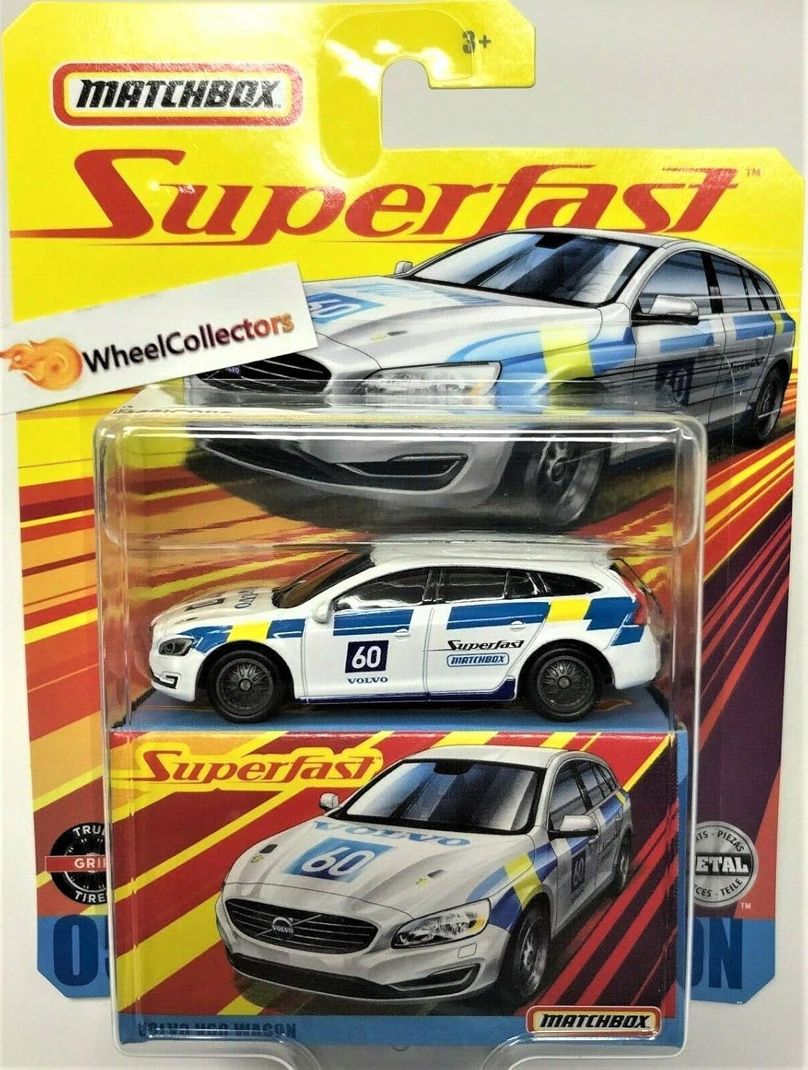 Buy Matchbox Superfast White 05 Volvo V60 Wagon 2020 Series Die Cast