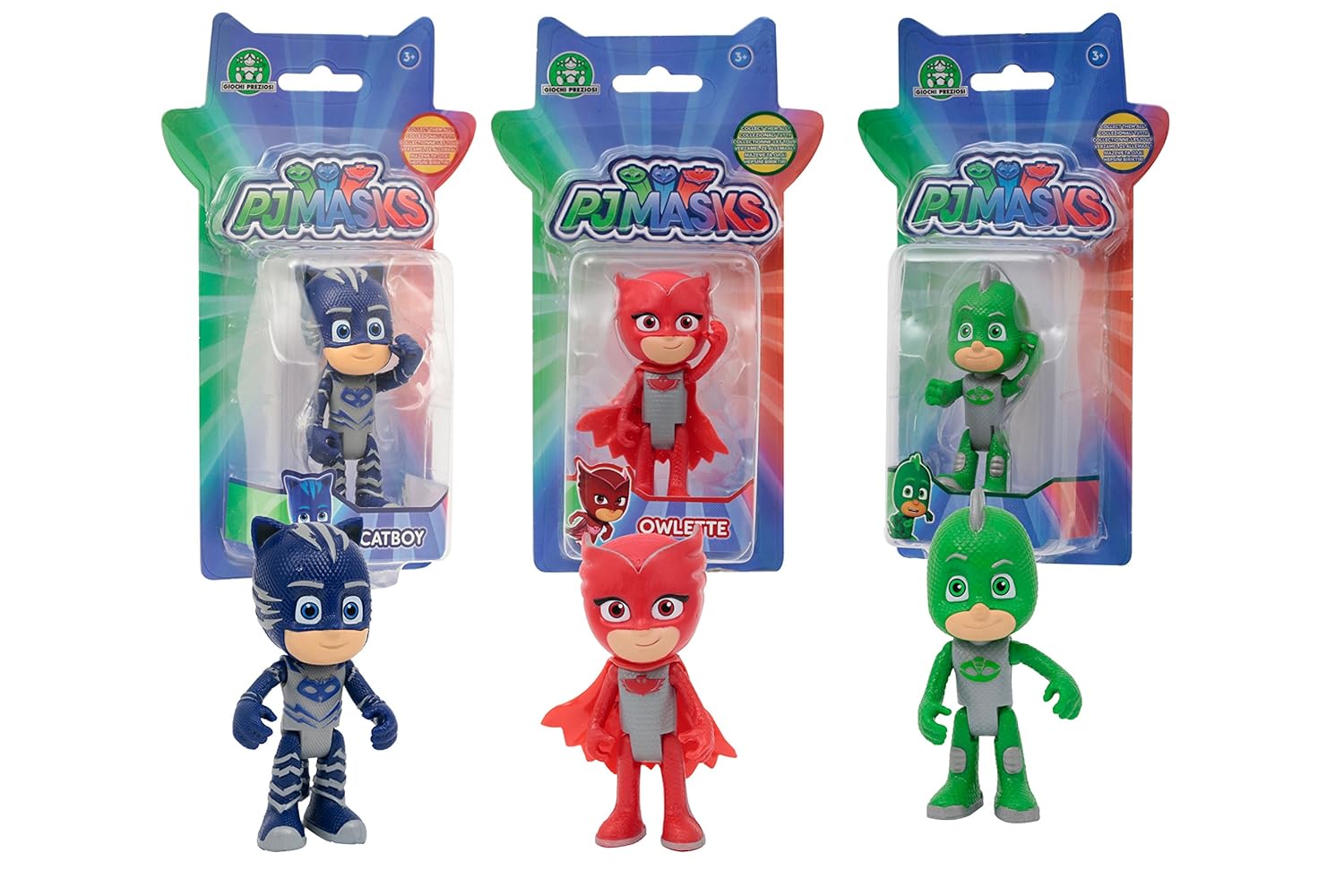 Giochi Preziosi Pj Masks Gufetta Luna Personaggio 8cm Con Zaino Luminoso - Super Moon Adventure - Pju035
