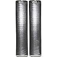 400SQFT AMERIQUE Premium 3 mm Thick Flooring Underlayment Padding with Tape & Vapor Barrier 3 in 1 Heavy Duty Foam (400SF Total, 200SF/Roll), 400 sq. ft., Silver Chrome (Pack of 2)